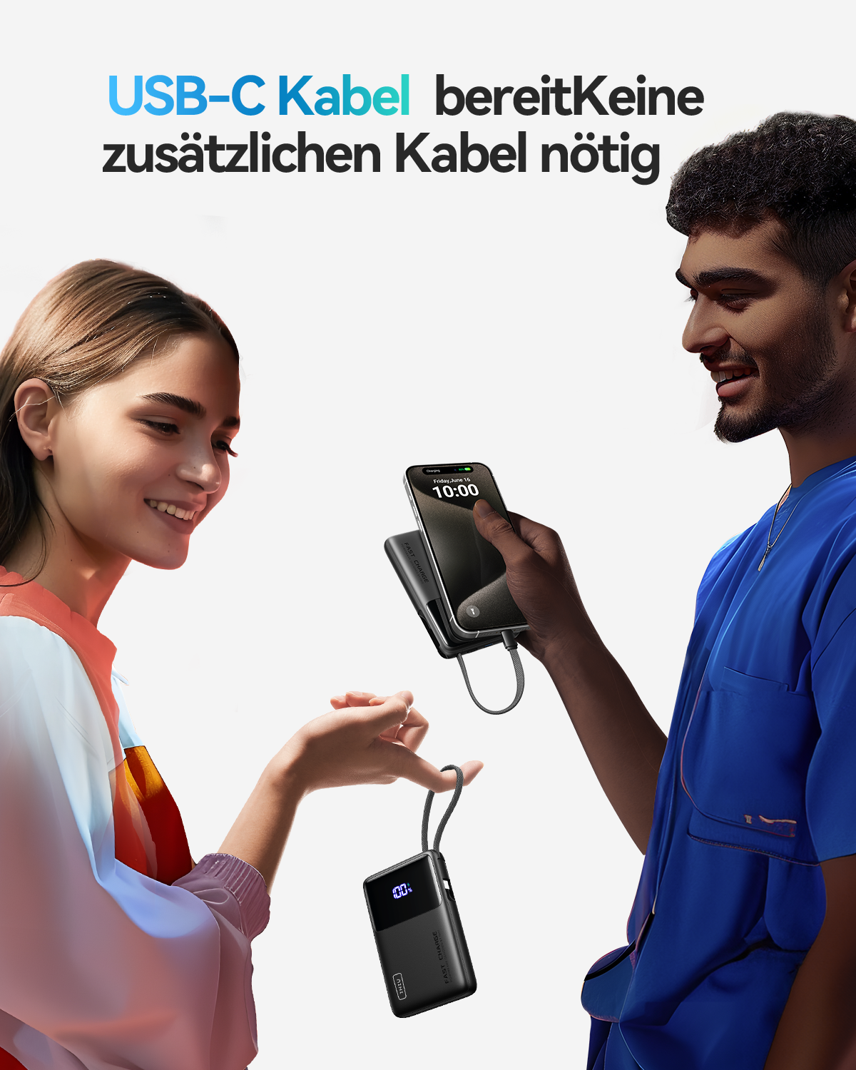 INIU Carry P55L-E2 Power Bank 45W 10000mAh