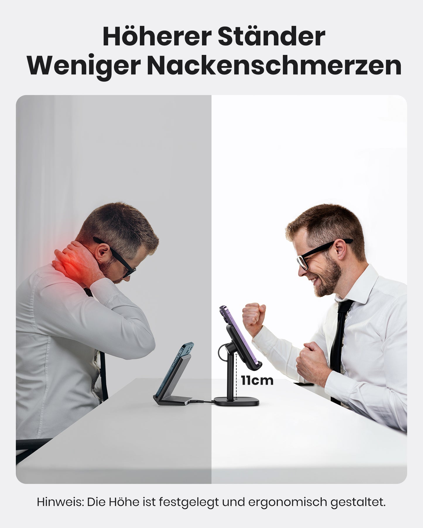 INIU I212 Adjustable 15W Fast Wireless Charger