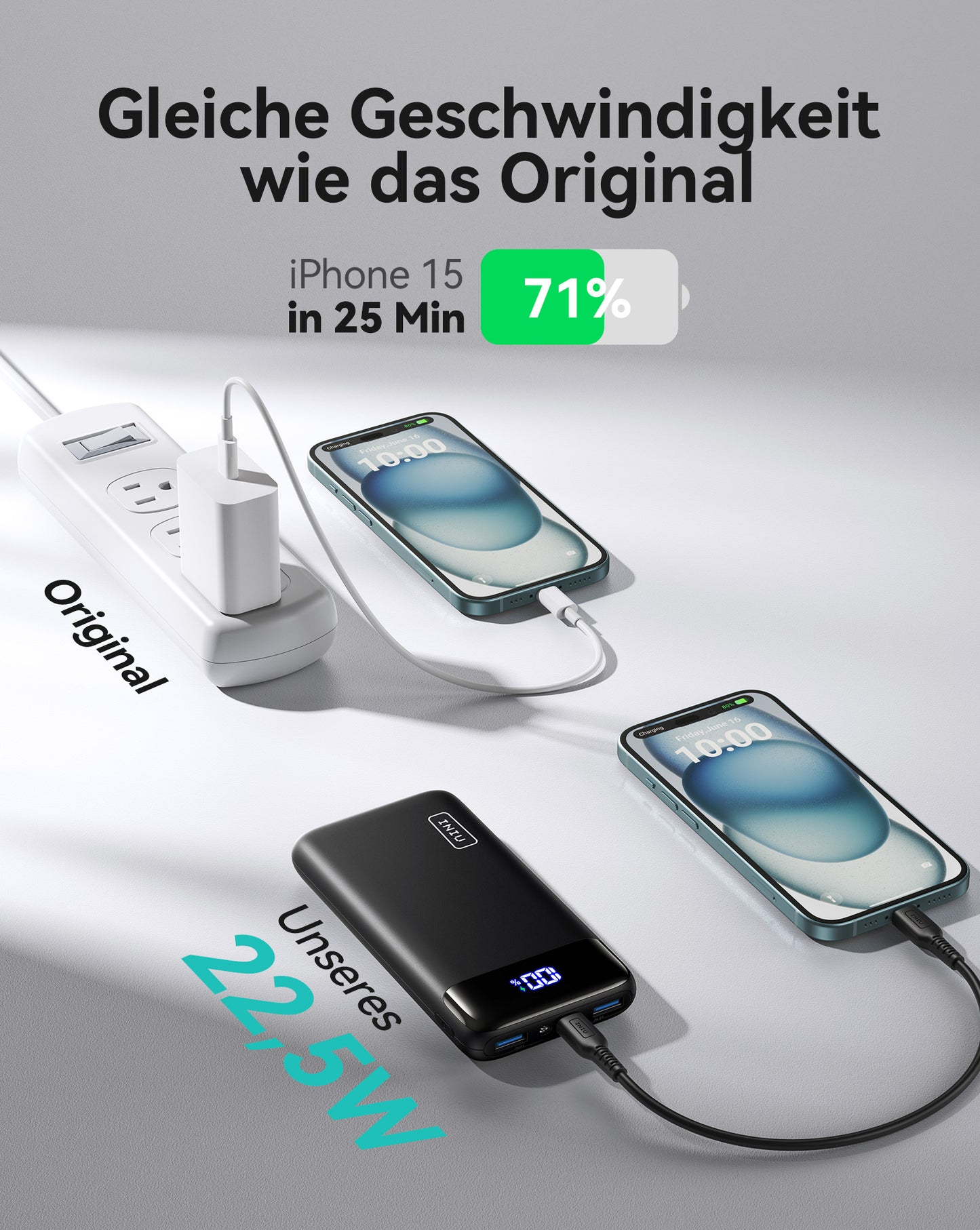 INIU B5 Power Bank 22.5W 20,000mAh