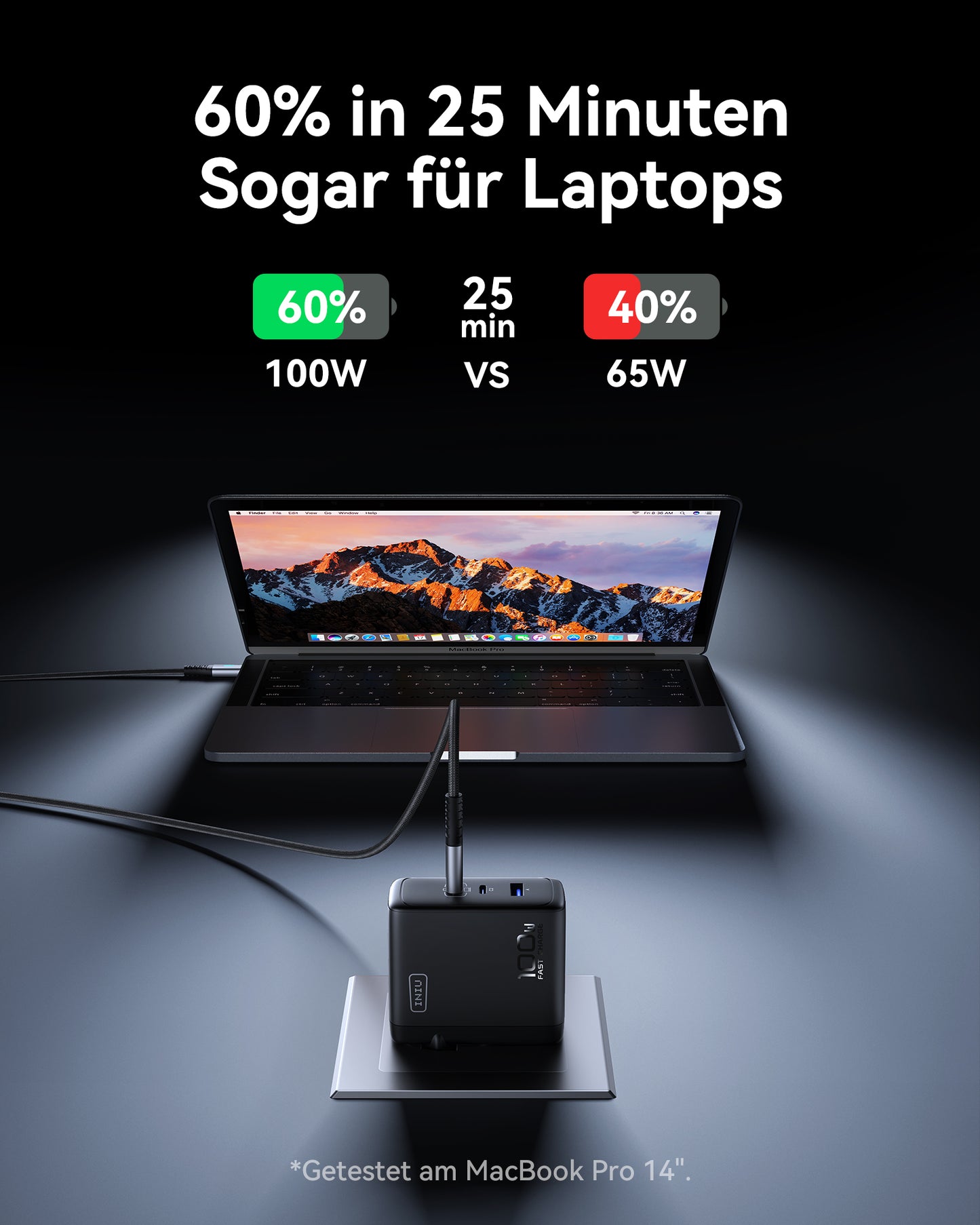 INIU A11-E1 100W GaN Charger