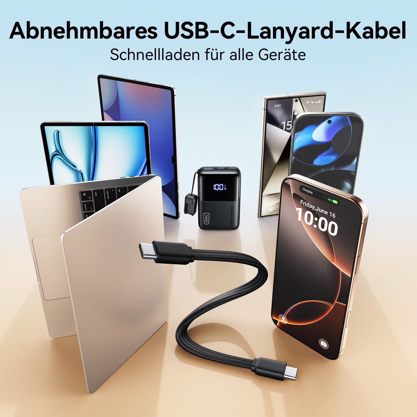 INIU Carry P50-E1 Power Bank 45W Smallest 10,000mAh