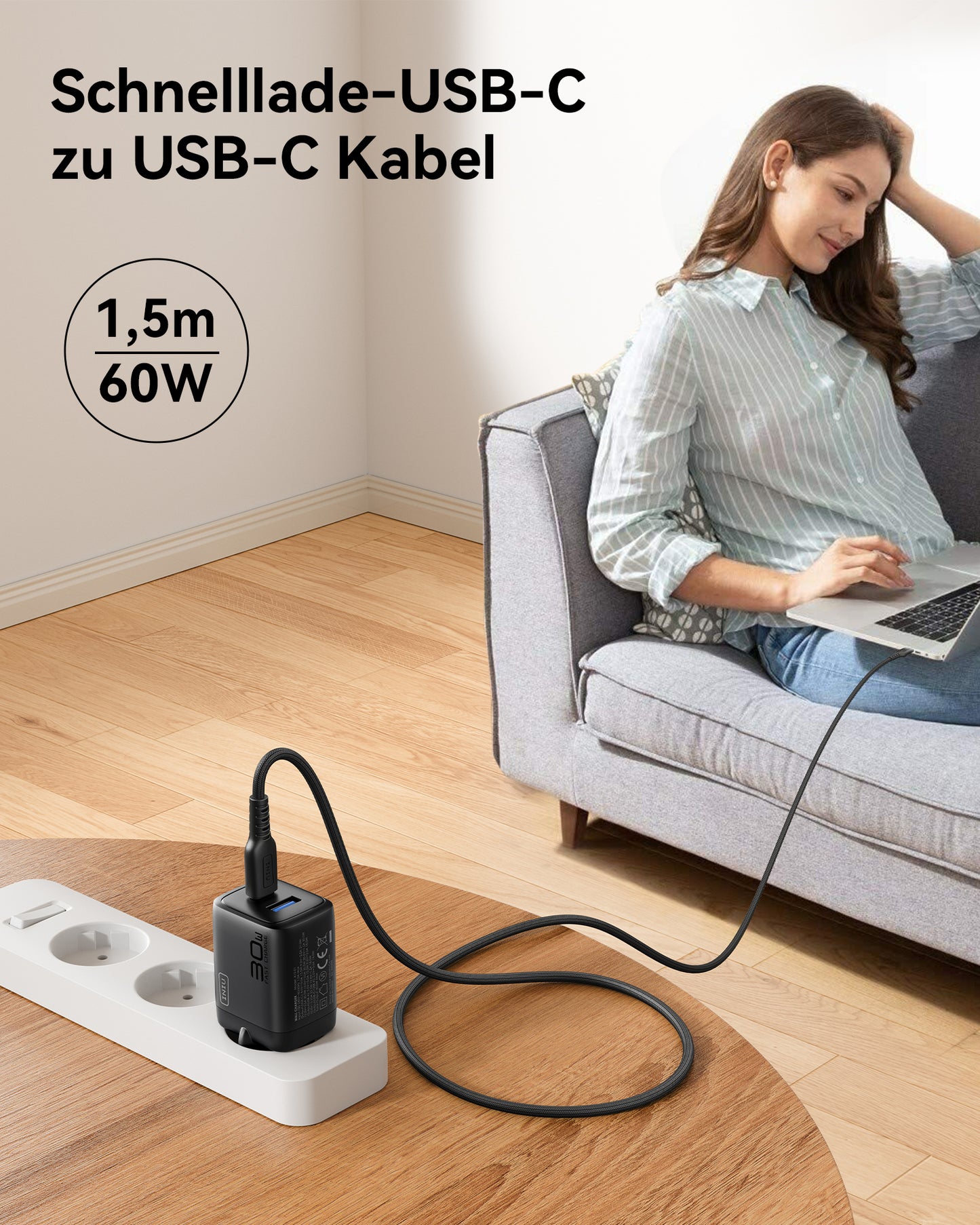 INIU A12-E1 Dual Port Charger 30W
