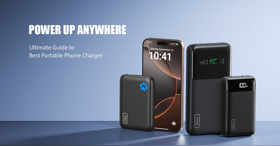 The Best Portable Phone Charger: INIU’s Slim and Compact Power Banks for Every Need