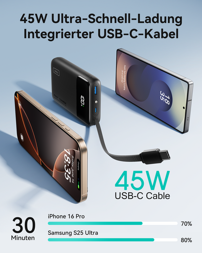 INIU Carry P51L-E2 Powerbank 45W 20000mAh