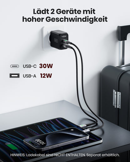 INIU I623 2-Port 45W Super-Schnellladegerät