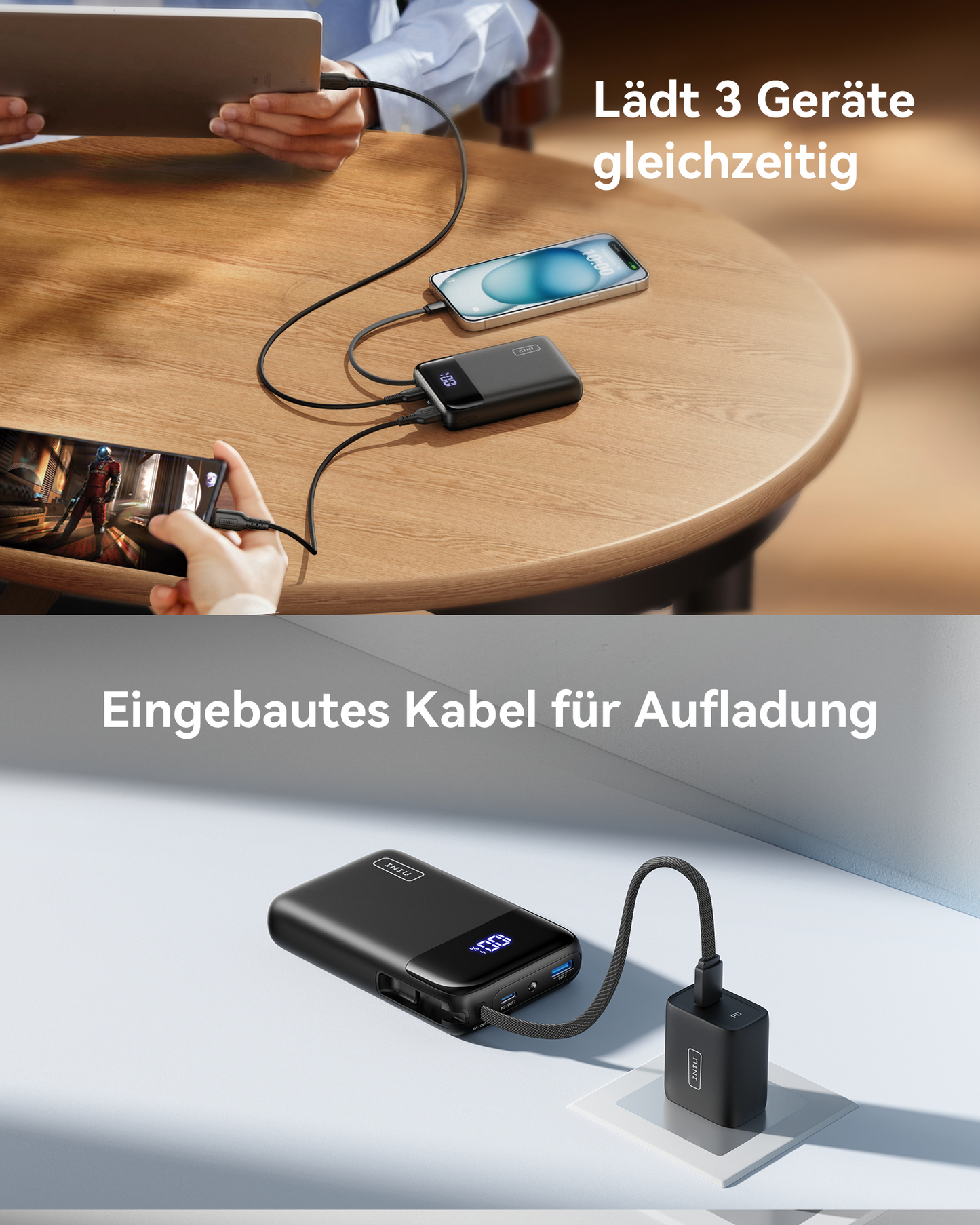 INIU Carry P51L-E2 Powerbank 45W 20000mAh