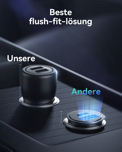 INIU I710 2-Port-Schnellladegerät für Autos 60W