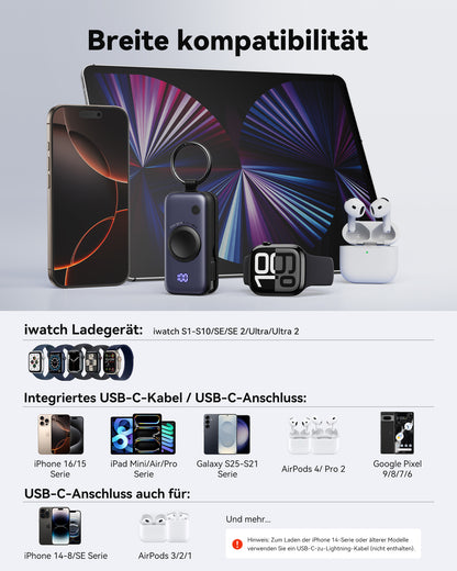 INIU SnapGo P81-E1 Power Bank for iWatch 5W 5,000mAh