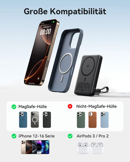 Caricabatterie wireless INIU SnapGo P73-E1 Qi2 15W 10000mAh (confezione da 2)